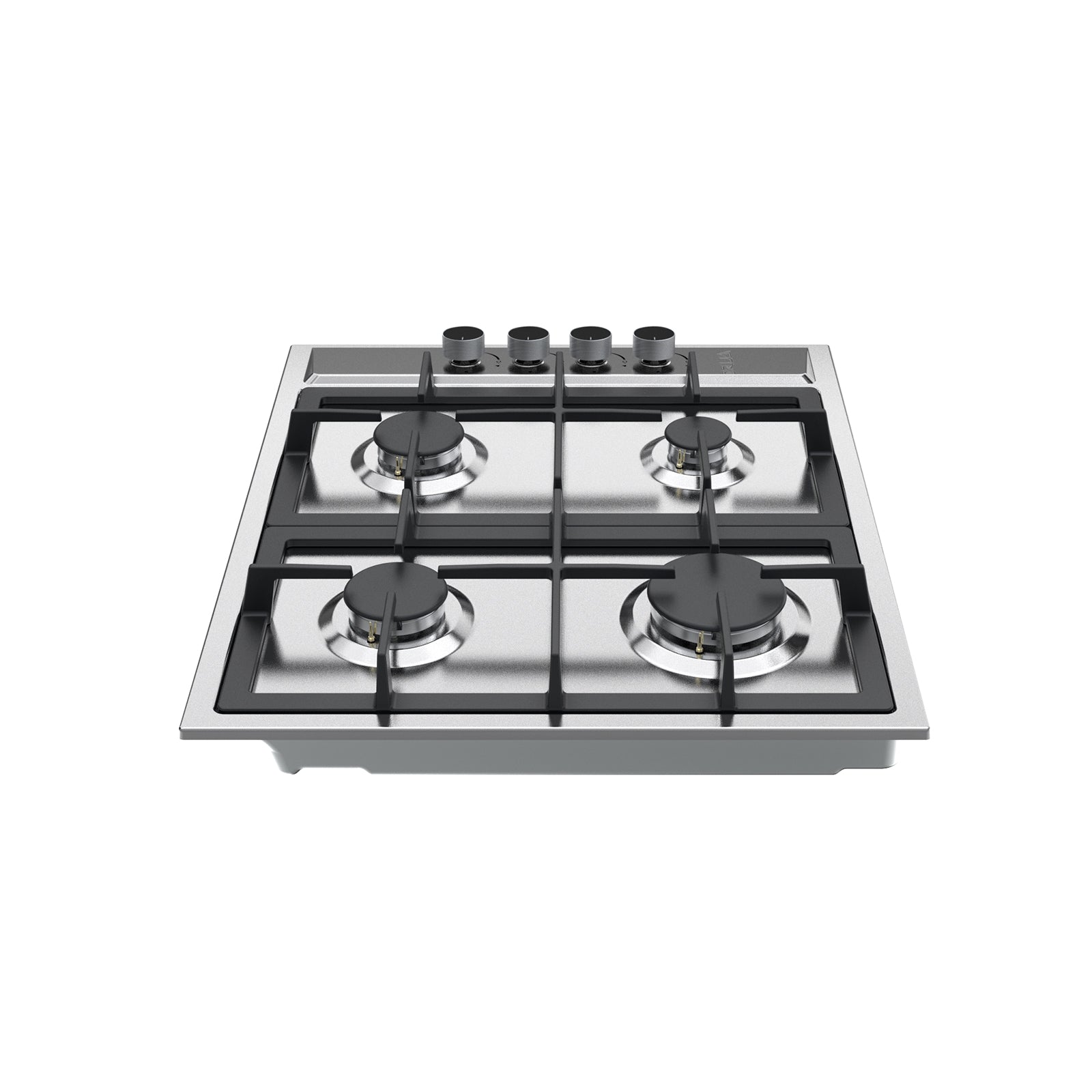 Estufa Empotrable a Gas de 4 Quemadores Acero Inoxidable Turin 60 Drija