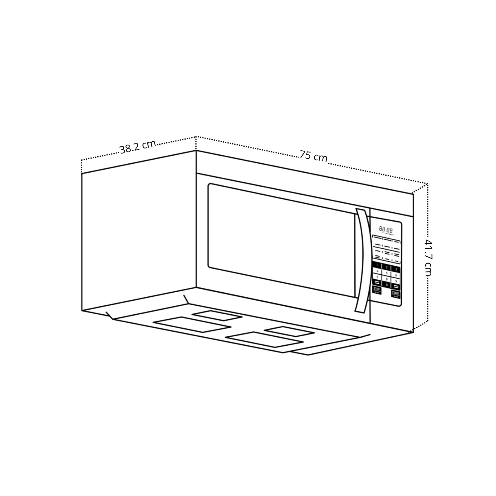 (POR PEDIDO) Horno Microonda Empotrable de Convección Varenna 42L-I Drija