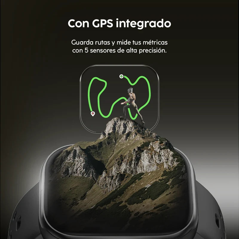Smartwatch Reloj Inteligente Cubitt VIVA Pro 2 Deepest Blue con GPS Integrado, Pantalla AMOLED 1.85" y VITA AI CT-VIVAP2-2