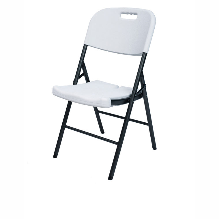 (LLEGANDO 5 DE MAYO) Silla Plástica Plegable Blanco HS-Y53