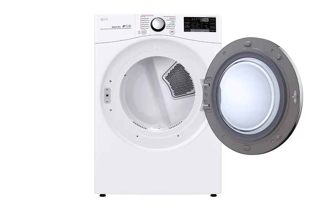 Secadora a Gas Carga Frontal 22kg ThinQ Wi-Fi TurboSteam Blanco LG DF22WV2BR LG