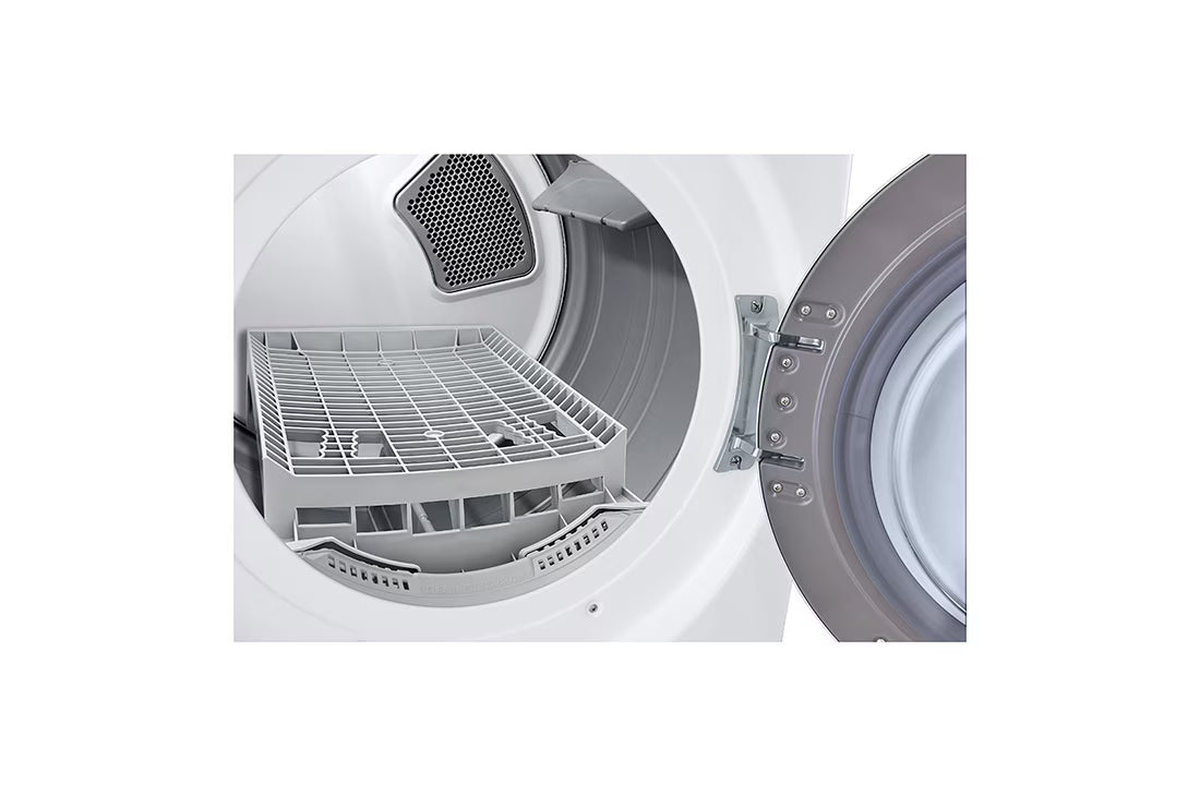 Secadora a Gas Carga Frontal 22kg ThinQ Wi-Fi TurboSteam Blanco LG DF22WV2BR LG