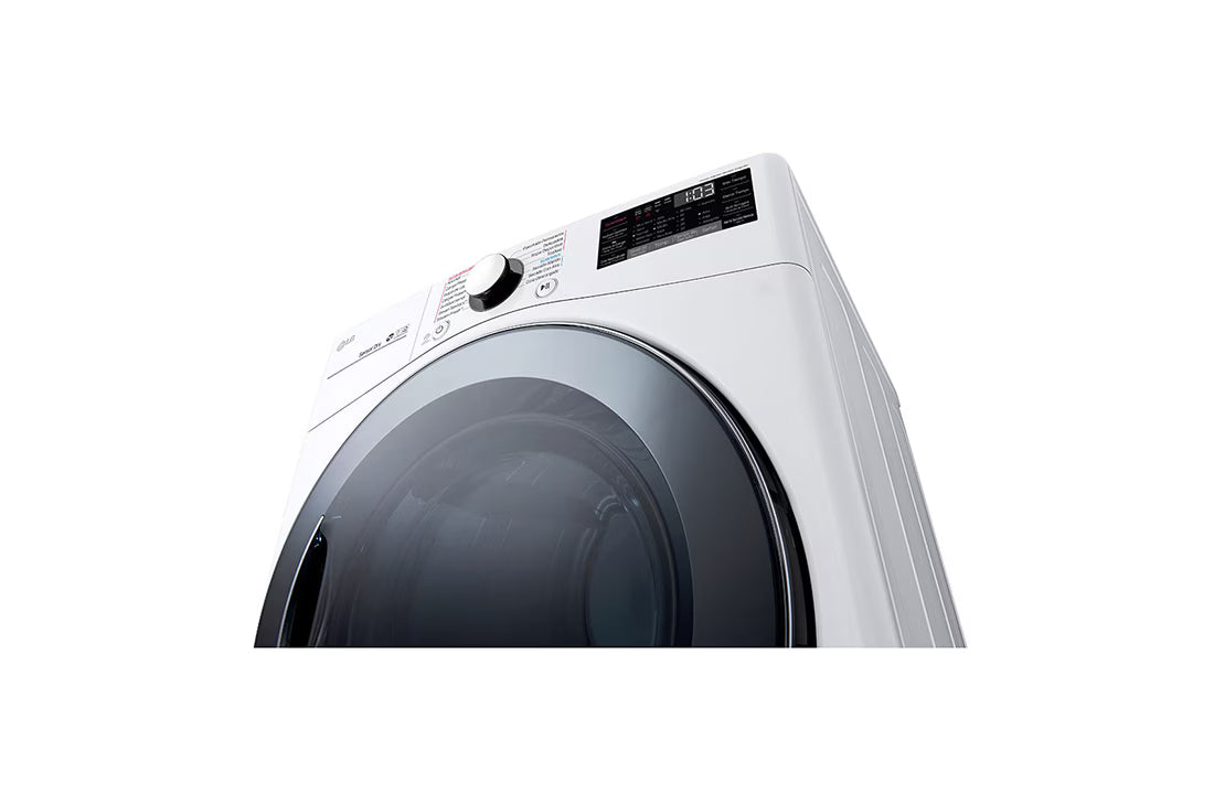 Secadora a Gas Carga Frontal 22kg ThinQ Wi-Fi TurboSteam Blanco LG DF22WV2BR LG