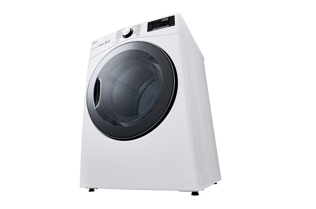 Secadora a Gas Carga Frontal 22kg ThinQ Wi-Fi TurboSteam Blanco LG DF22WV2BR LG
