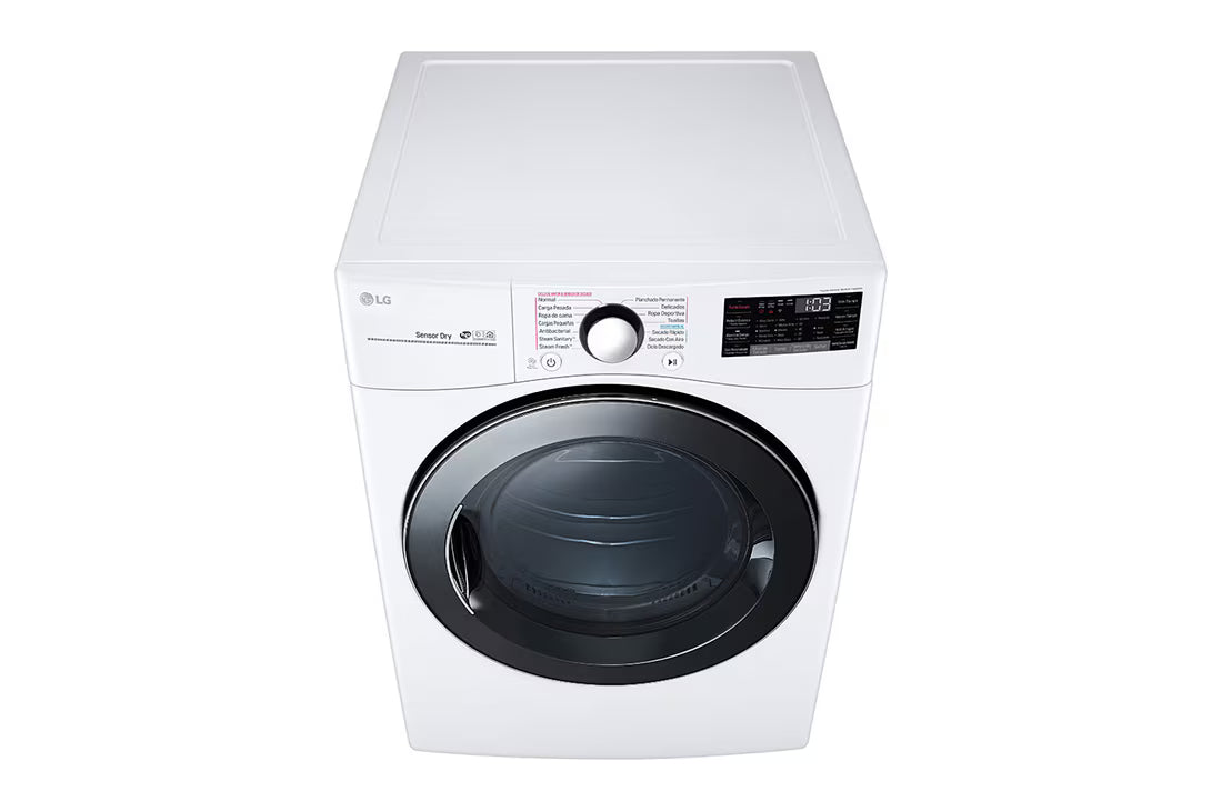 Secadora a Gas Carga Frontal 22kg ThinQ Wi-Fi TurboSteam Blanco LG DF22WV2BR LG
