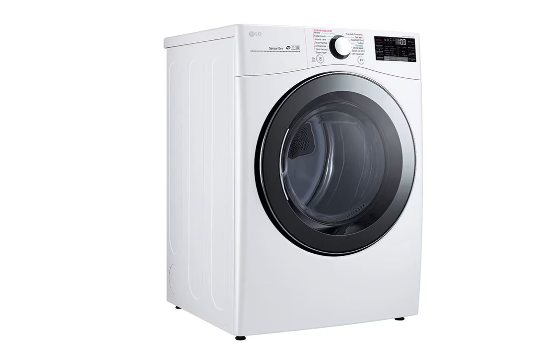 Secadora a Gas Carga Frontal 22kg ThinQ Wi-Fi TurboSteam Blanco LG DF22WV2BR LG