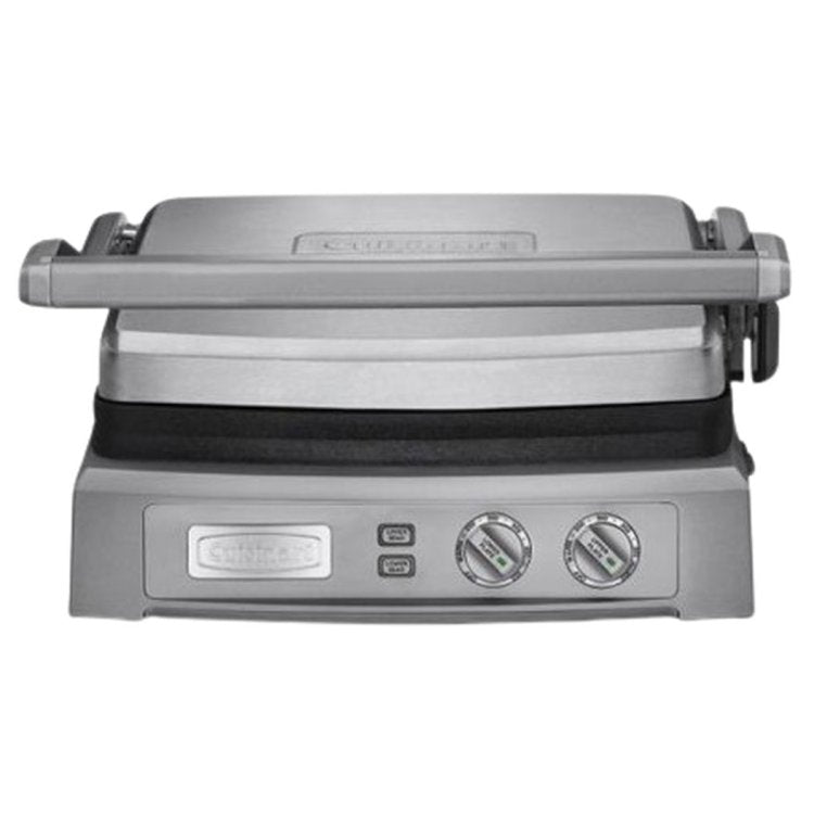 Plancha Panini Eléctrica Deluxe de Acero Inoxidable 1800W Cuisinart GR-150NAS