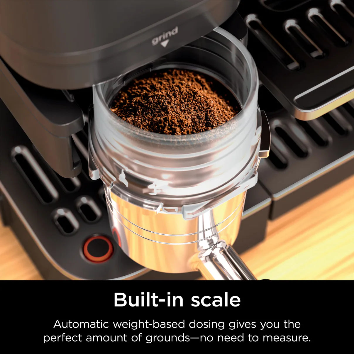 (LLEGANDO 20 DE MARZO) Cafetera Barista Delux Black Espresso Ninja Luxe ES601BK