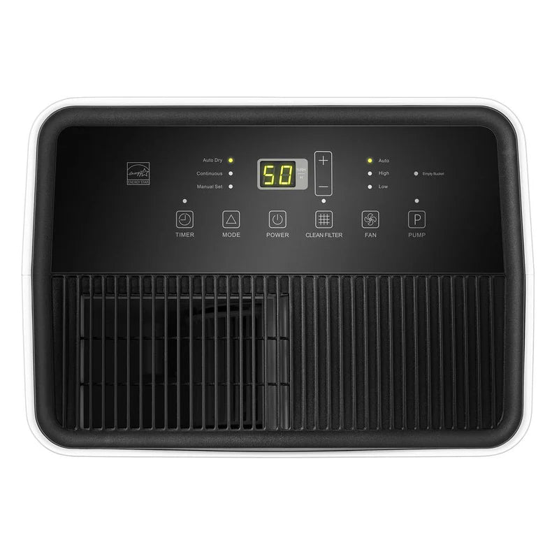 Deshumificador de 50 Pintas Pantalla LED Hisense DH-50KP1SJXE30