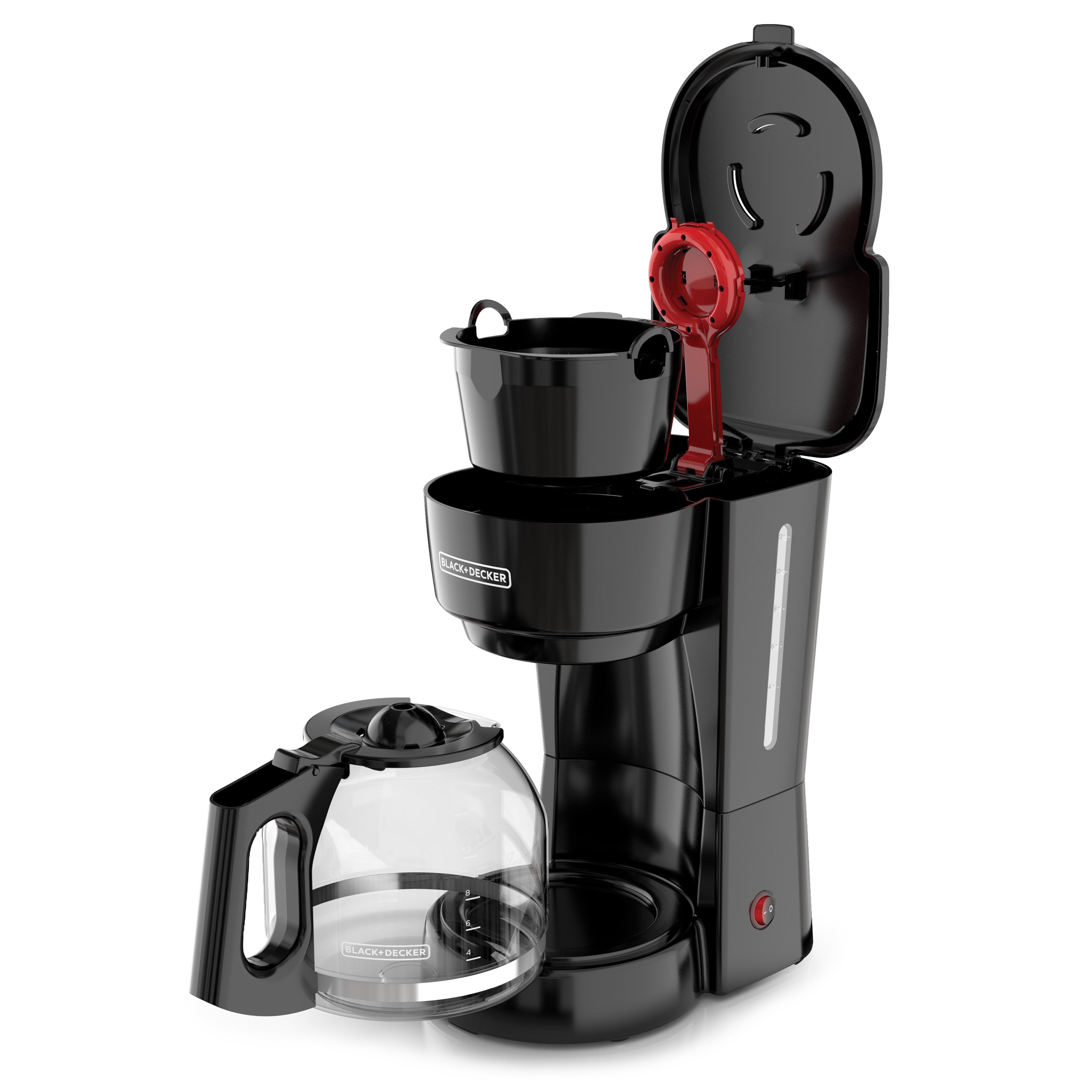 Cafetera Eléctrica Vortex de 12 Tazas Negro Black and Decker CM0916B