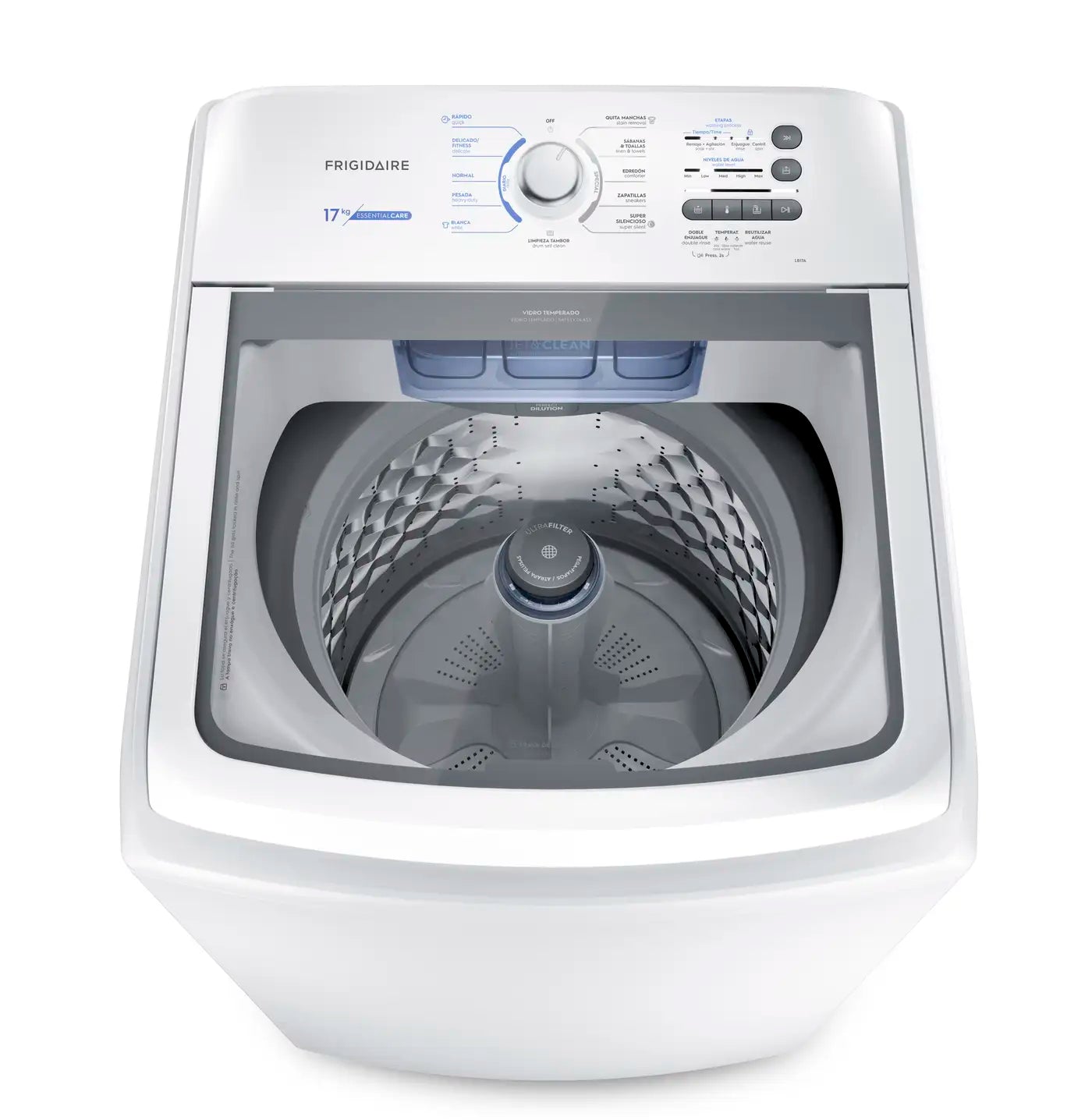 Lavadora Automática Carga Superior 22kg Blanco Frigidaire FWIB22J4EBGUW
