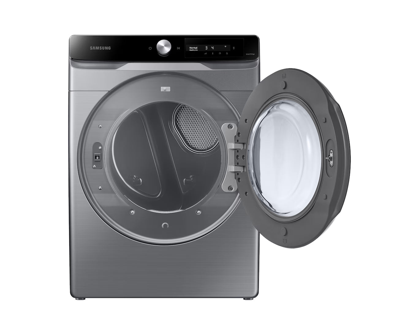 Secadora a Gas Carga Frontal 22kg MultiControl y AI Control Gris Samsung DV22C6370PP/AP