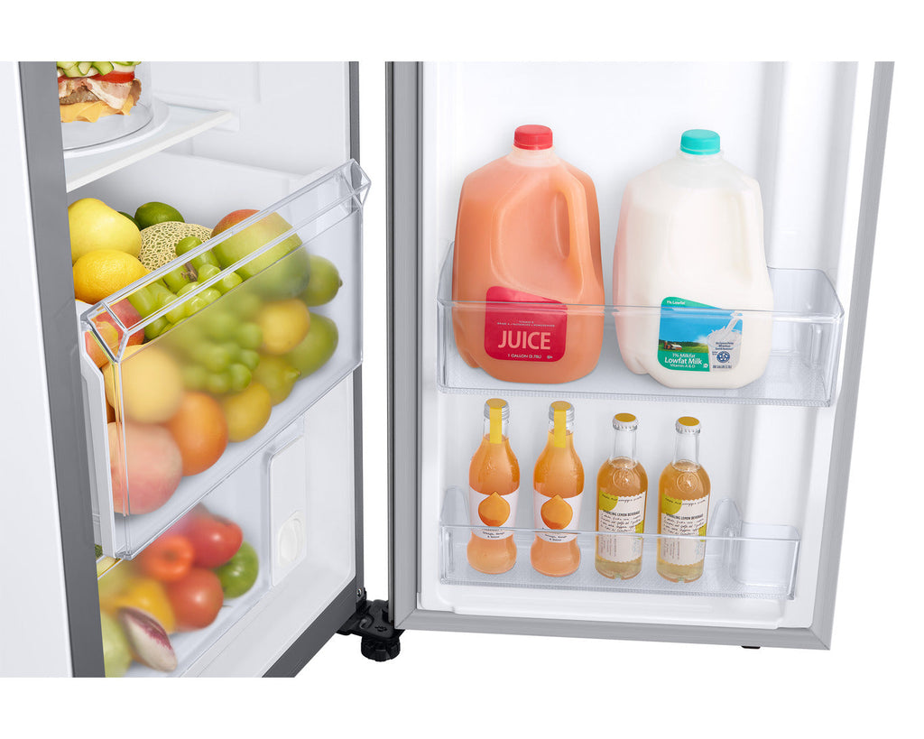 Refrigeradora Side by Side 22p3 con Dispensador de Agua e Hielo Silver