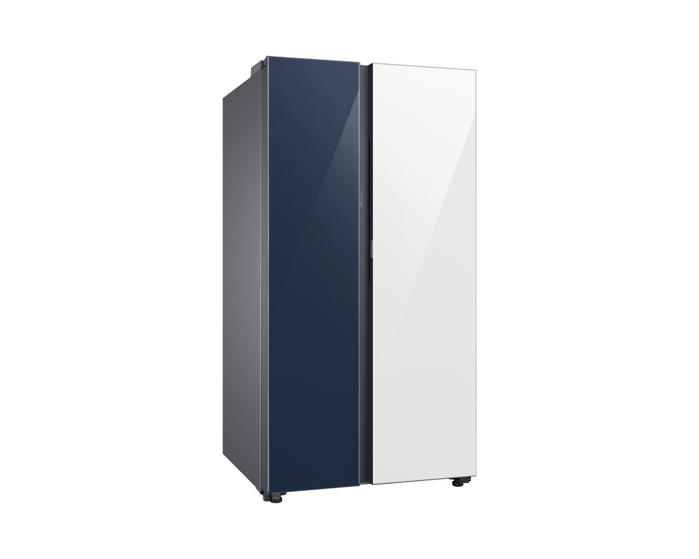 Refrigeradora Side by Side 28p3/793l Bespoke Clean Navy + Clean White Samsung RS28CB760A7NAP