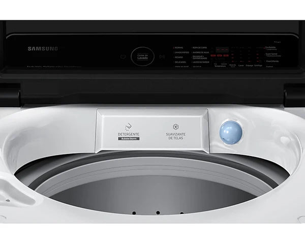 Lavadora Carga Superior 21kg Inverter Samsung WA21CG6746BWAP Samsung
