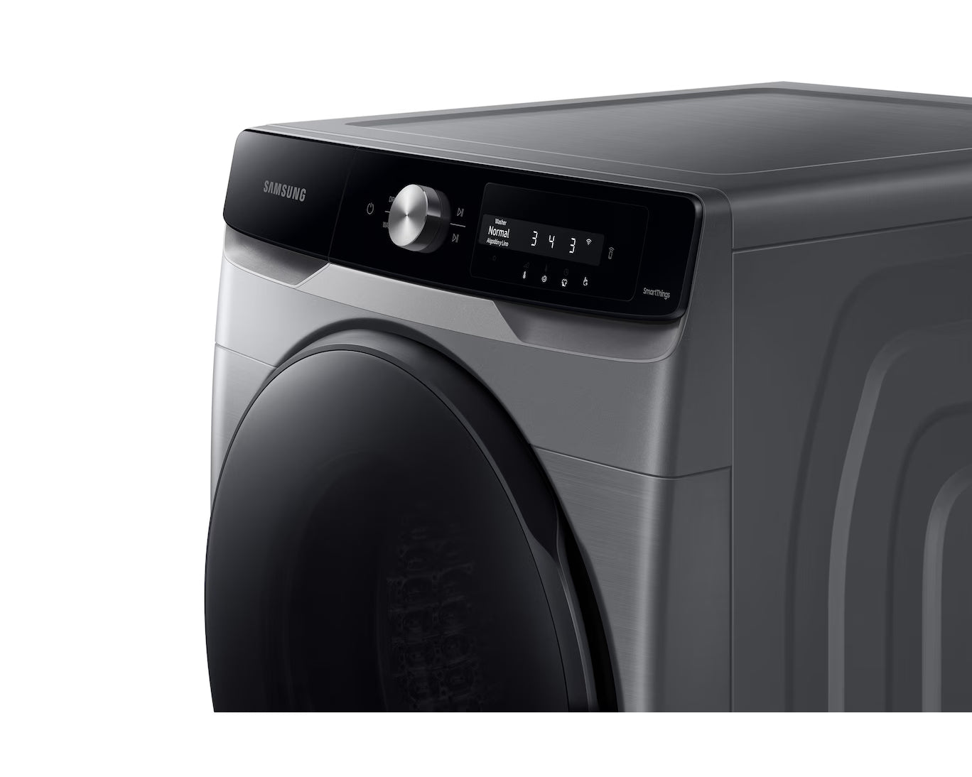 Lavadora Automática Carga Frontal 22kg MultiControl y AI Control Gris Samsung WF22C6400AP/AP