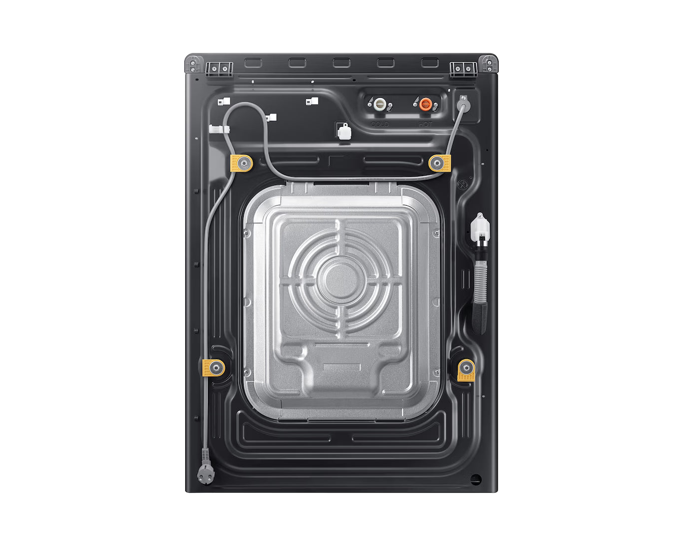 Lavadora Automática Carga Frontal 26kg con Ecobubble y AI Control Negro Caviar Samsung WF26DG8250AVAP