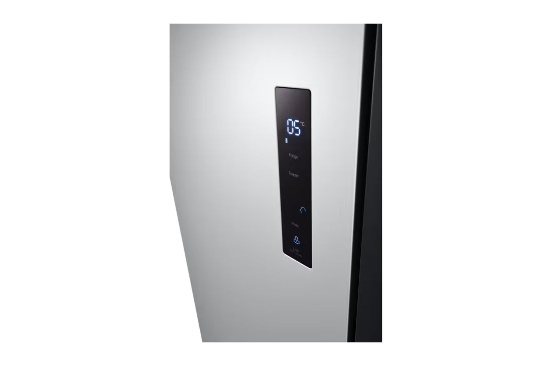 Refrigeradora Side by Side 18p3 Inverter Pantalla LED Táctil Platinum Silver LG GS51BPP LG
