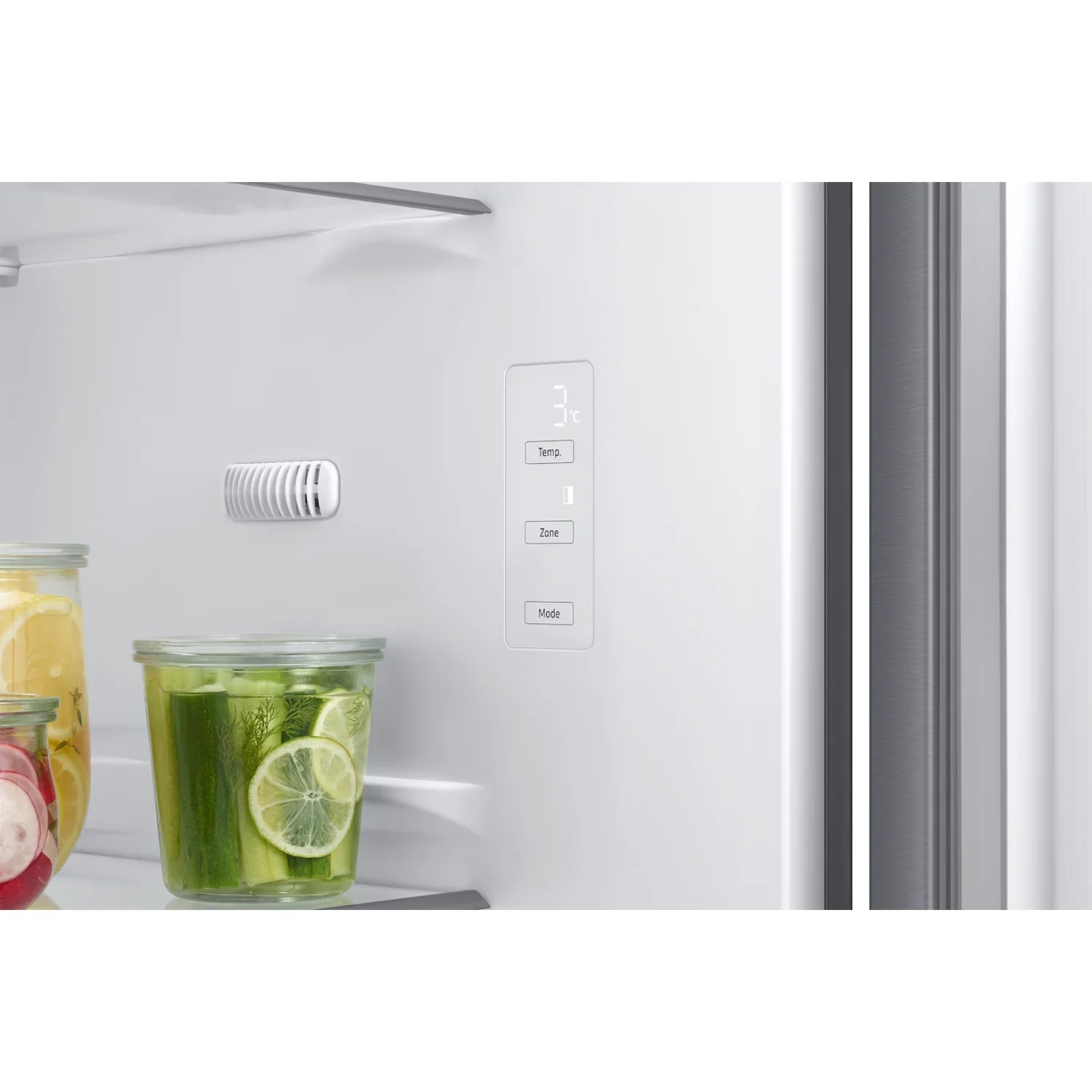 Refrigeradora Nevera Samsung RS40H53XDTED Side by Side 18.6 Pies³ Digital Inverter No Frost