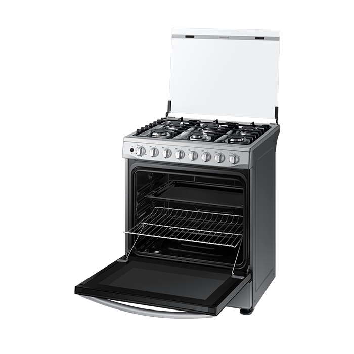 Estufa con Horno 6 Quemadores 30" a Gas Acero Inoxidable Easy Clean Samsung NX52T5511LS/AP Samsung