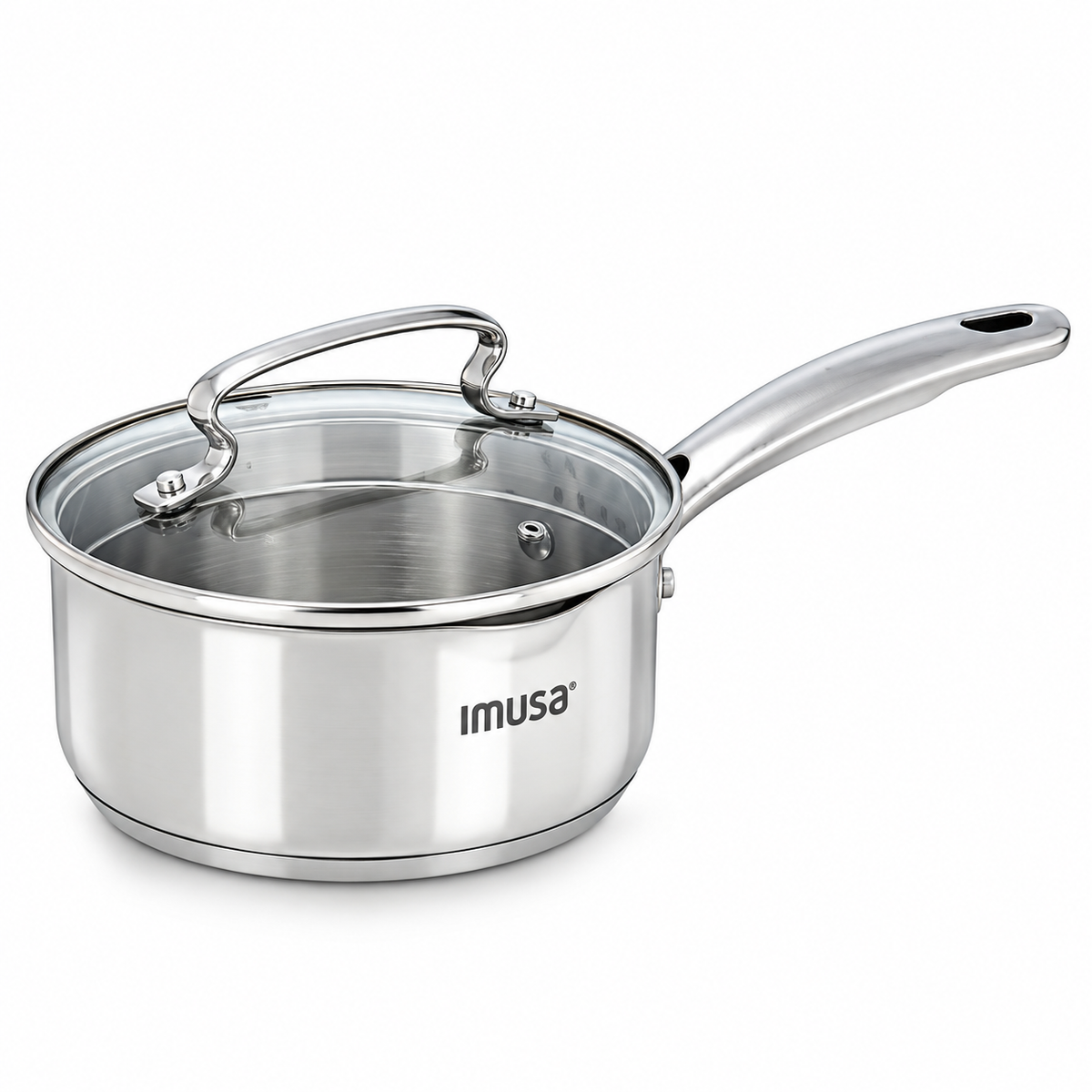 Perol con Tapa IMUSA 16 cm para Cocinar Arroz, Sopas, Salsas y Guisos – Olla de Cocina G7612284