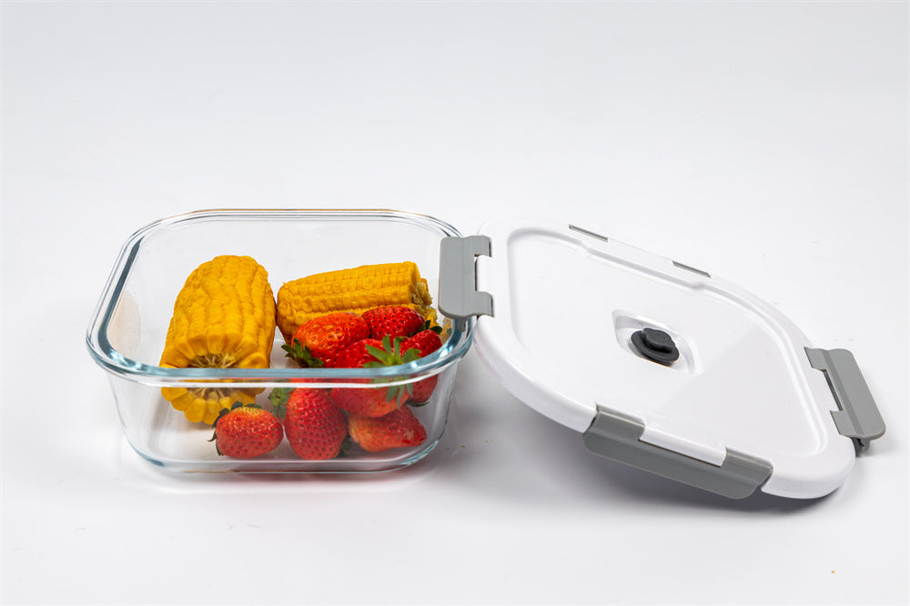 (LLEGANDO 3 DE JULIO) Envase Hermético de Vidrio 1100 ml con Tapa de Cierre Seguro | Recipiente para Alimentos OM-10113