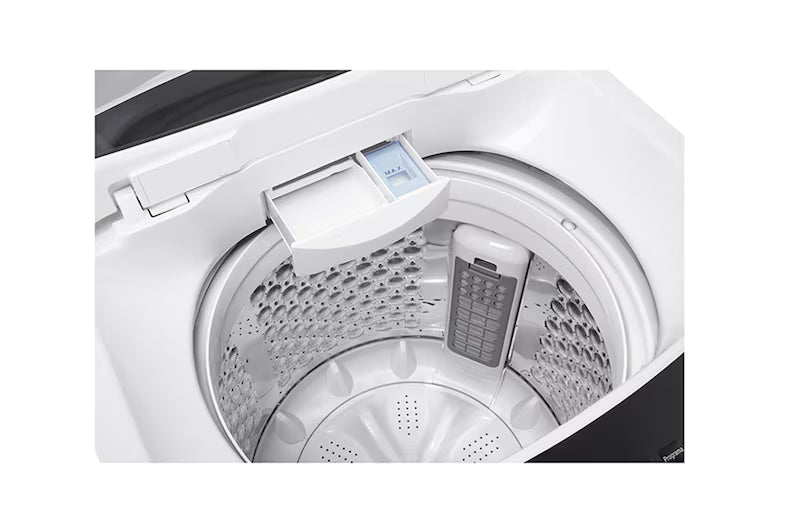 Lavadora Carga Superior 18kg TurboDrum Smart Diagnosis Smart Inverter Blanco LG WT18WVTM