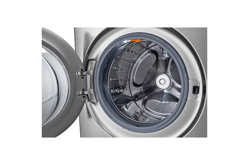 Lavadora Automática Carga Frontal 23kg Inverter TurboWash360 AI DD con Vapor Gris LG WM23VFXS6