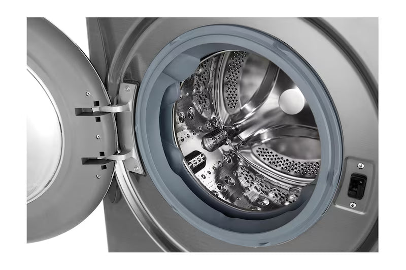 Centro de Lavado Lavadora y Secadora 2en1 14kg/8kg Eléctrico Carga Frontal con 6 Motion DD Motor Inverter AI Direct Drive Color Acero ThinQ LG WD14VV3S6C