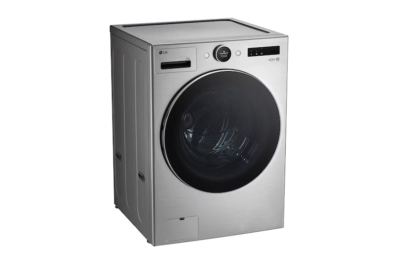 Lavadora Automática Carga Frontal 23kg Inverter TurboWash360 AI DD con Vapor Gris LG WM23VFXS6