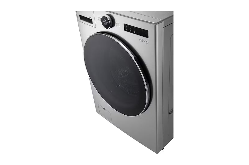 Lavadora Automática Carga Frontal 23kg Inverter TurboWash360 AI DD con Vapor Gris LG WM23VFXS6