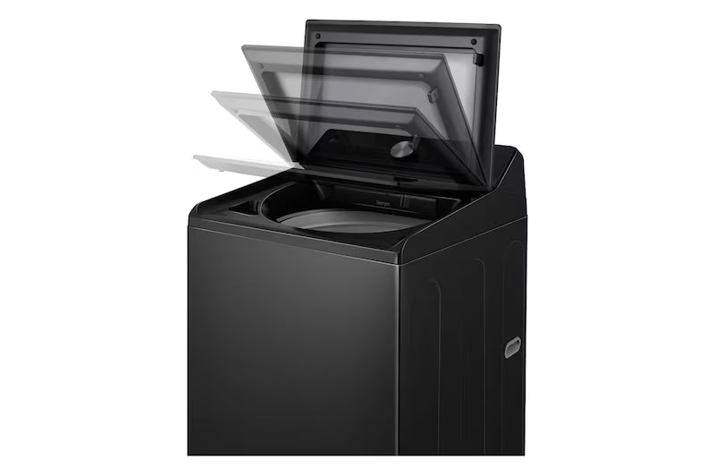 Lavadora Automática Carga Superior 15kg AI DD Negro Onyx LG WT15OBTX6