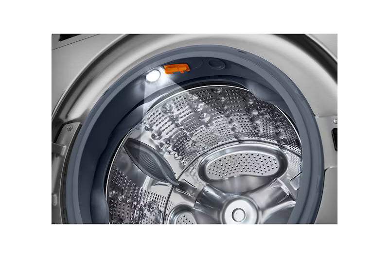 Lavadora Automática Carga Frontal 23kg Inverter TurboWash360 AI DD con Vapor Gris LG WM23VFXS6