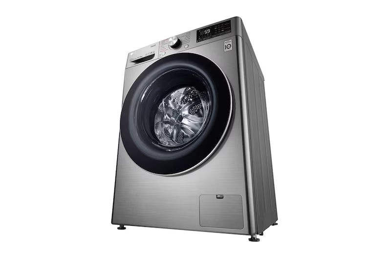 Centro de Lavado Lavadora y Secadora 2en1 14kg/8kg Eléctrico Carga Frontal con 6 Motion DD Motor Inverter AI Direct Drive Color Acero ThinQ LG WD14VV3S6C