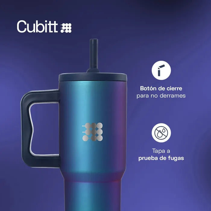 Mini Tumbler con Carrizo 24oz Cubitt CT-TUMBS6 Termo.