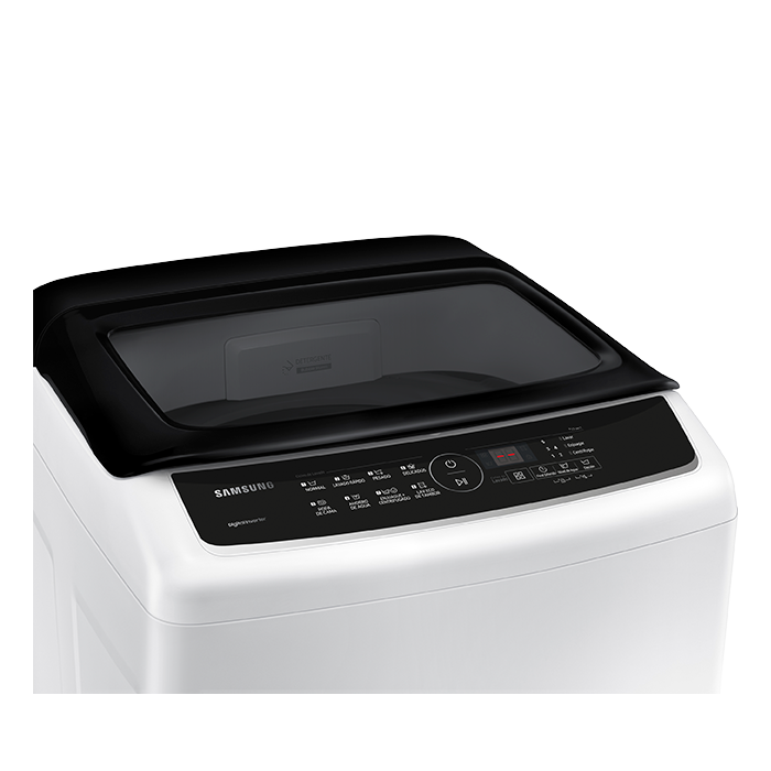 Lavadora Carga Superior 9kg EcoBubble Inverter Samsung WA90CG4240BWAP Samsung
